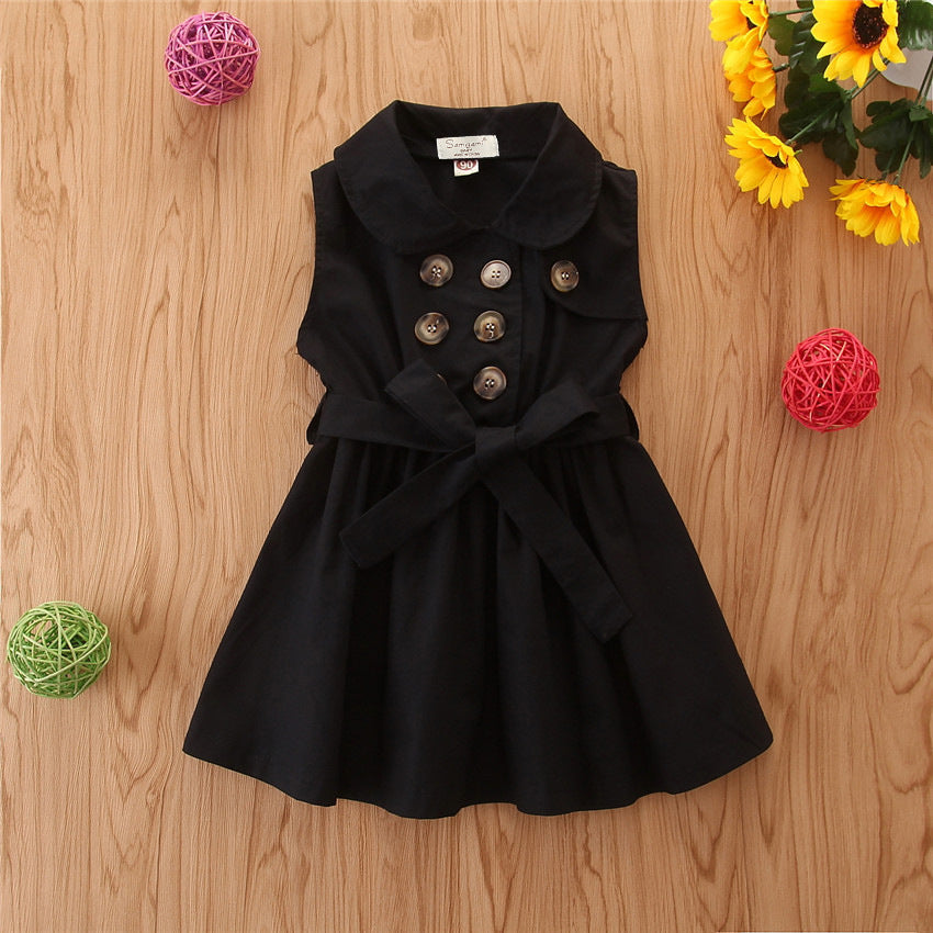 Baby Girl Dress Kids Princess Casual 1-6Y