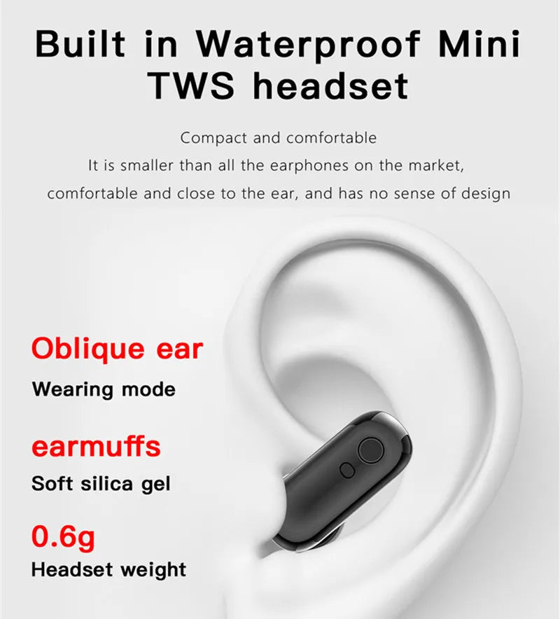 Smart Watch TWS Bluetooth Headset 2 in 1 Men Sports