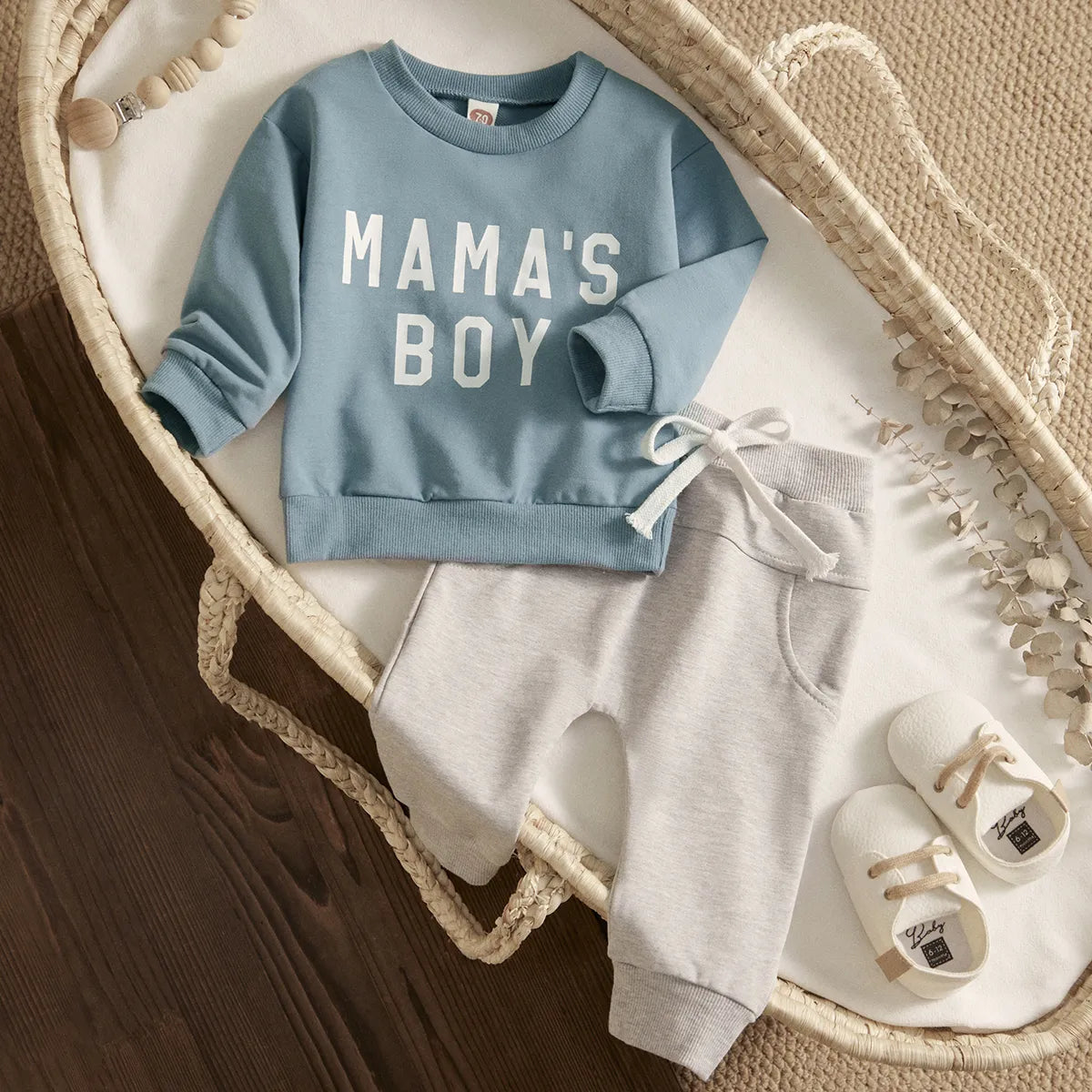 Ma&Baby 0-3Years Toddler Newborn Infant Baby Boy Clothes Sets Letter Long Sleeve Tops Pants Casual Outfits Tracksuit Clothing