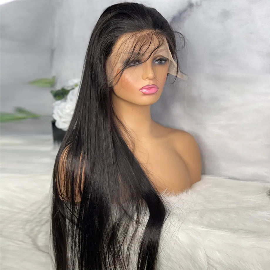 Lace Frontal Wig Straight Human Hair