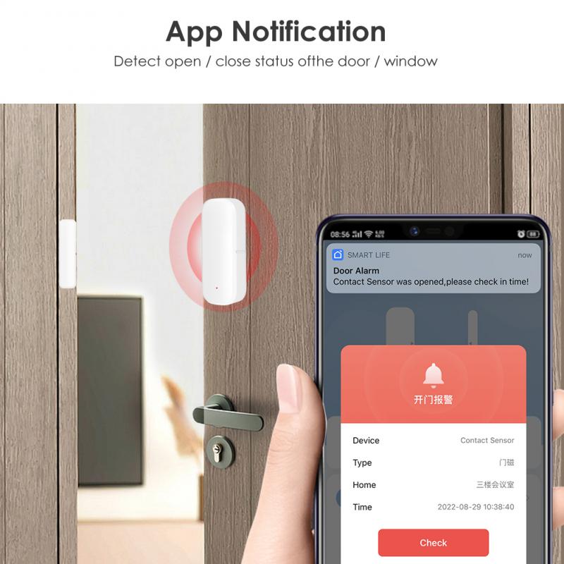 WiFi Zigbee Door Sensor Open/Close Detector Home