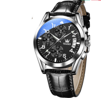 OLEVS Luxury Mens Watches Waterproof Luminous