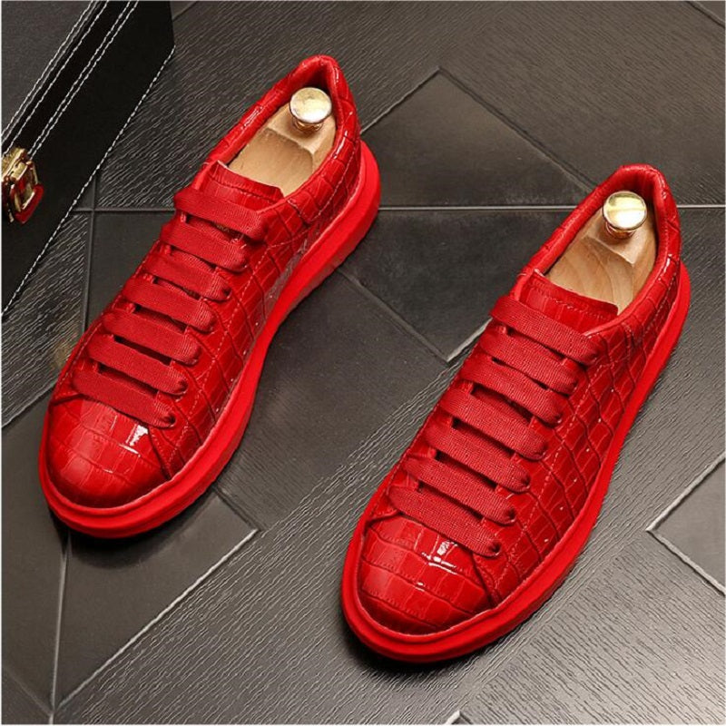 Fashion Casual Shoes For Men With Platform Shoes