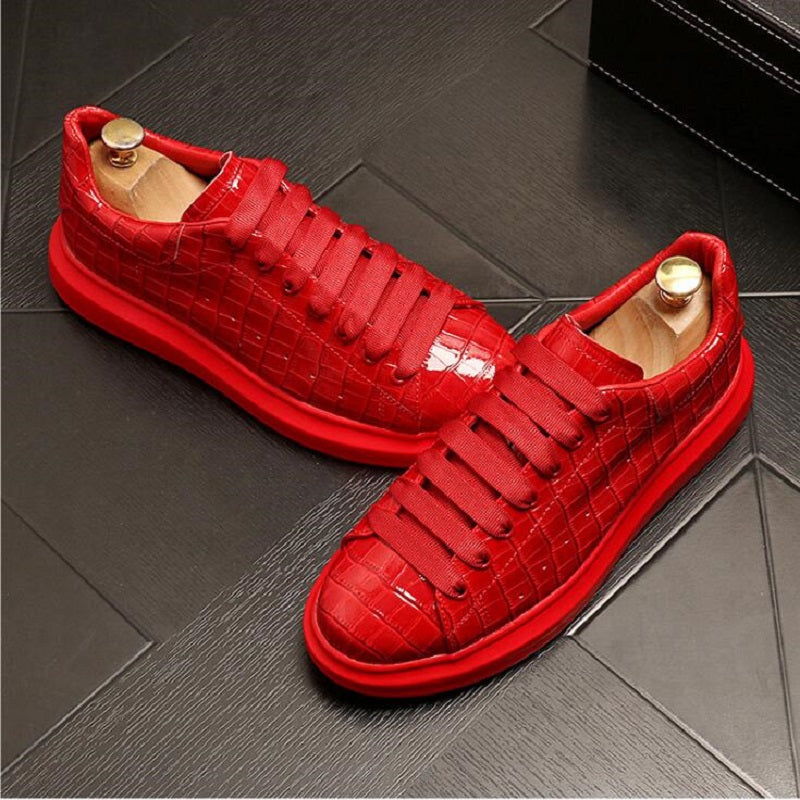 Fashion Casual Shoes For Men With Platform Shoes