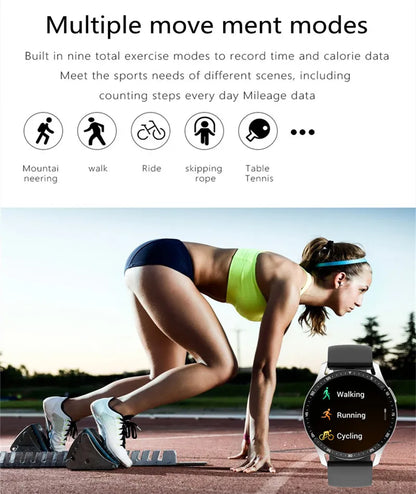 Smart Watch TWS Bluetooth Headset 2 in 1 Men Sports