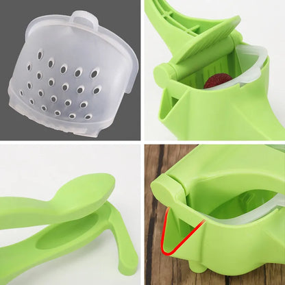 Manual Juice Squeezer Hand Pressure Plastic Juicer Pomegranate