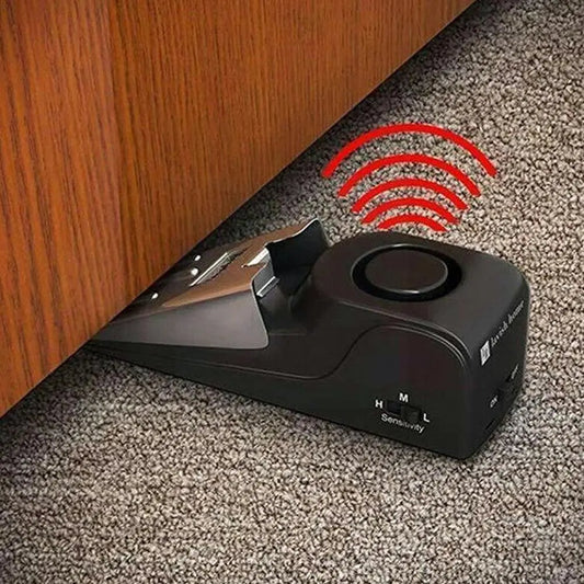 Portable Door Stop Alarm Anti-theft Wireless Security System Door