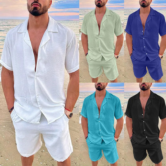 Men's Summer Casual Loose Two Piece Sets